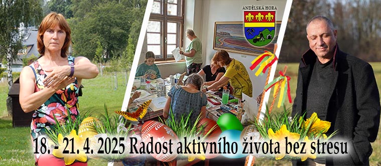 hotel Anděl, Andělská Hora – Radost aktivního života bez stresu – Východní praktiky – duben